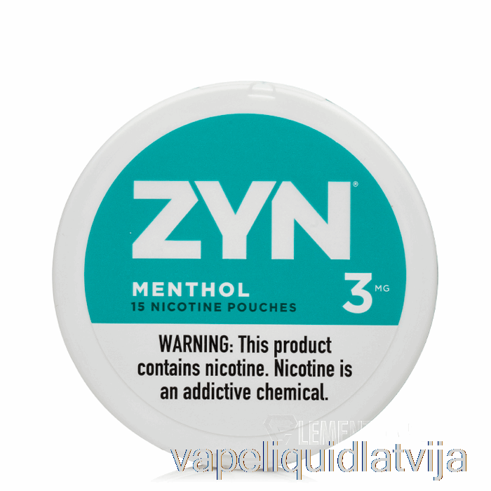 Zyn Nikotīna Maisiņi - Mentols 3mg Vape šķidrums